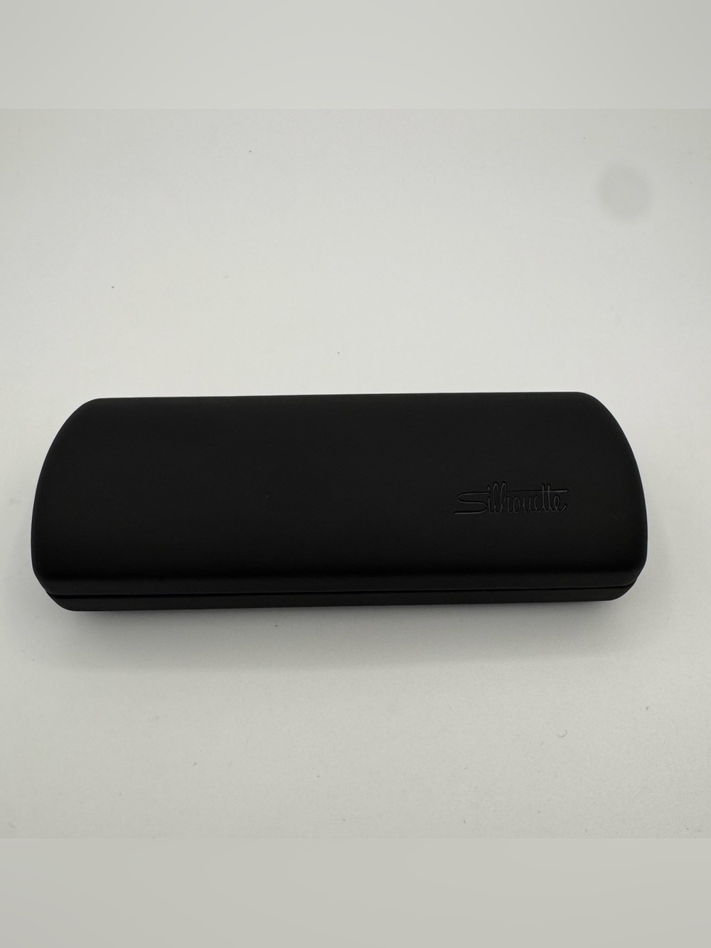 Silhoutte Eyeglass Case 6” Matte Black